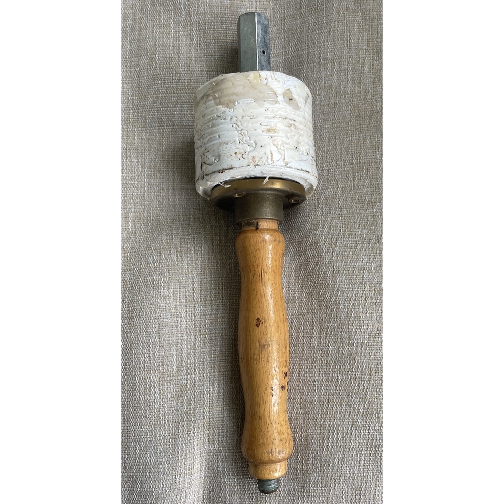 Rawhide Carving Mallet Maul Stacked Wood Wooden Handle 14oz Leatherworker Tool